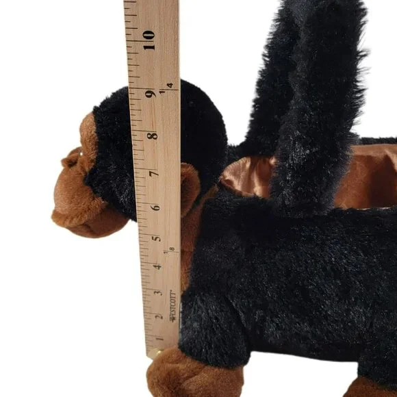 Dan Dee Collectors Choice Plush Stuffed Monkey Easter Basket Brown NWOT - Picture 9 of 9